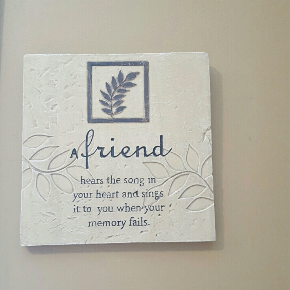 Friend plaque - Picture 6 of 6